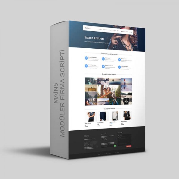 Türkçe Cms İçerik Yönetim Scripti (Main5 Firma Scripti)