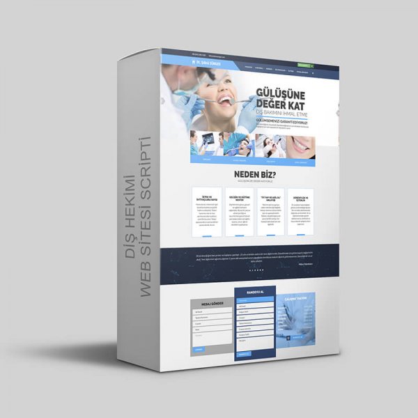 Diş Hekimi Web Sitesi Scripti