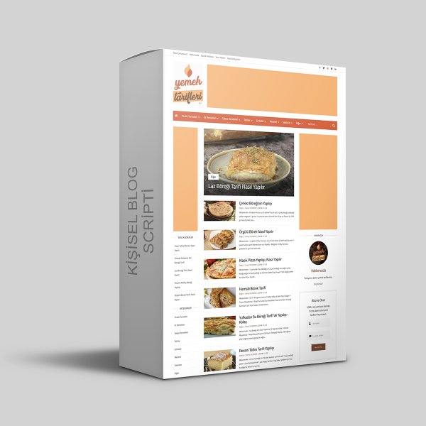Kişisel Blog Scripti