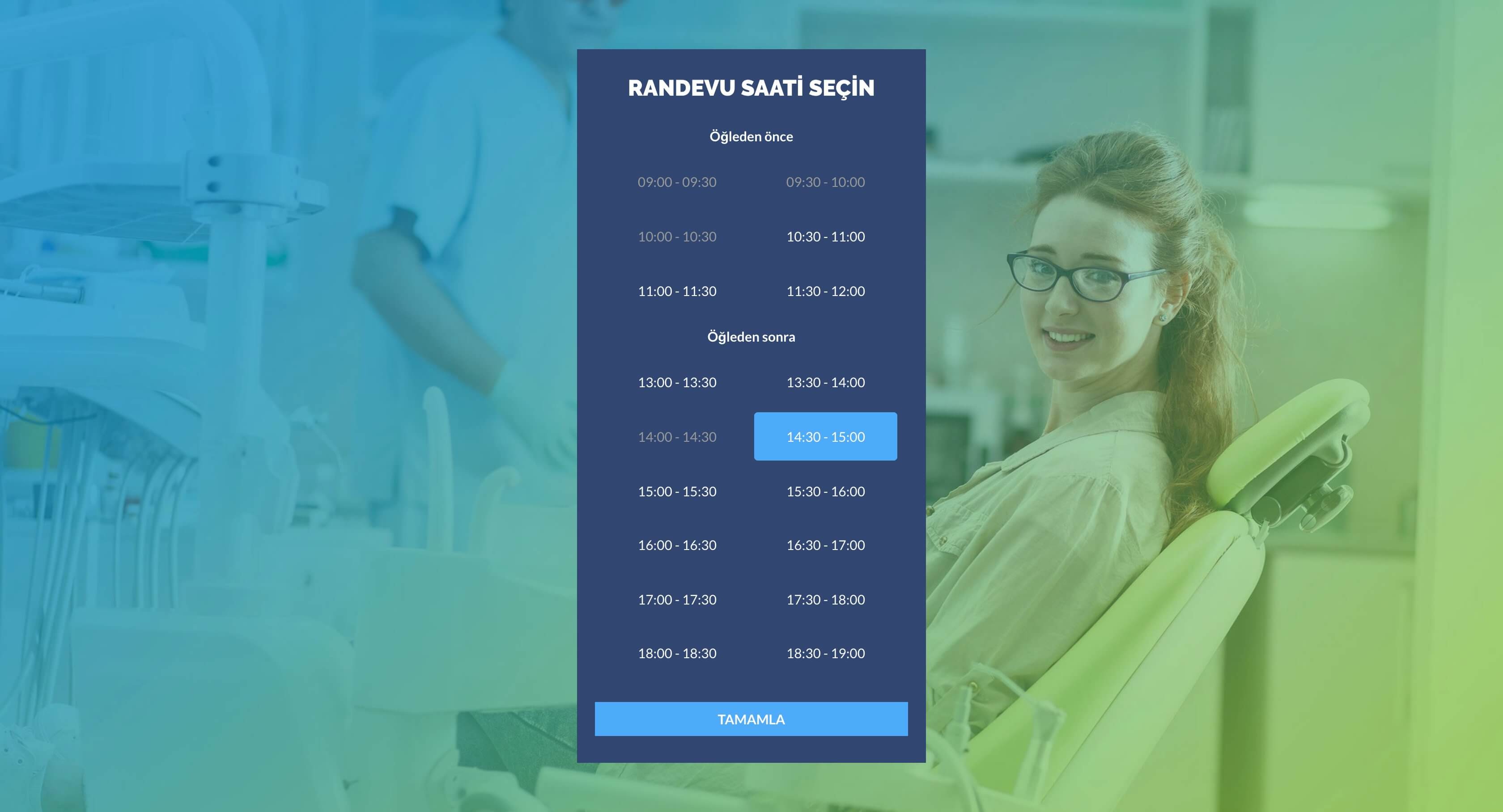 Randevu Scripti (Kuaför, Diş Hekimi Vb. Randevu Sistemi) Resimleri 3