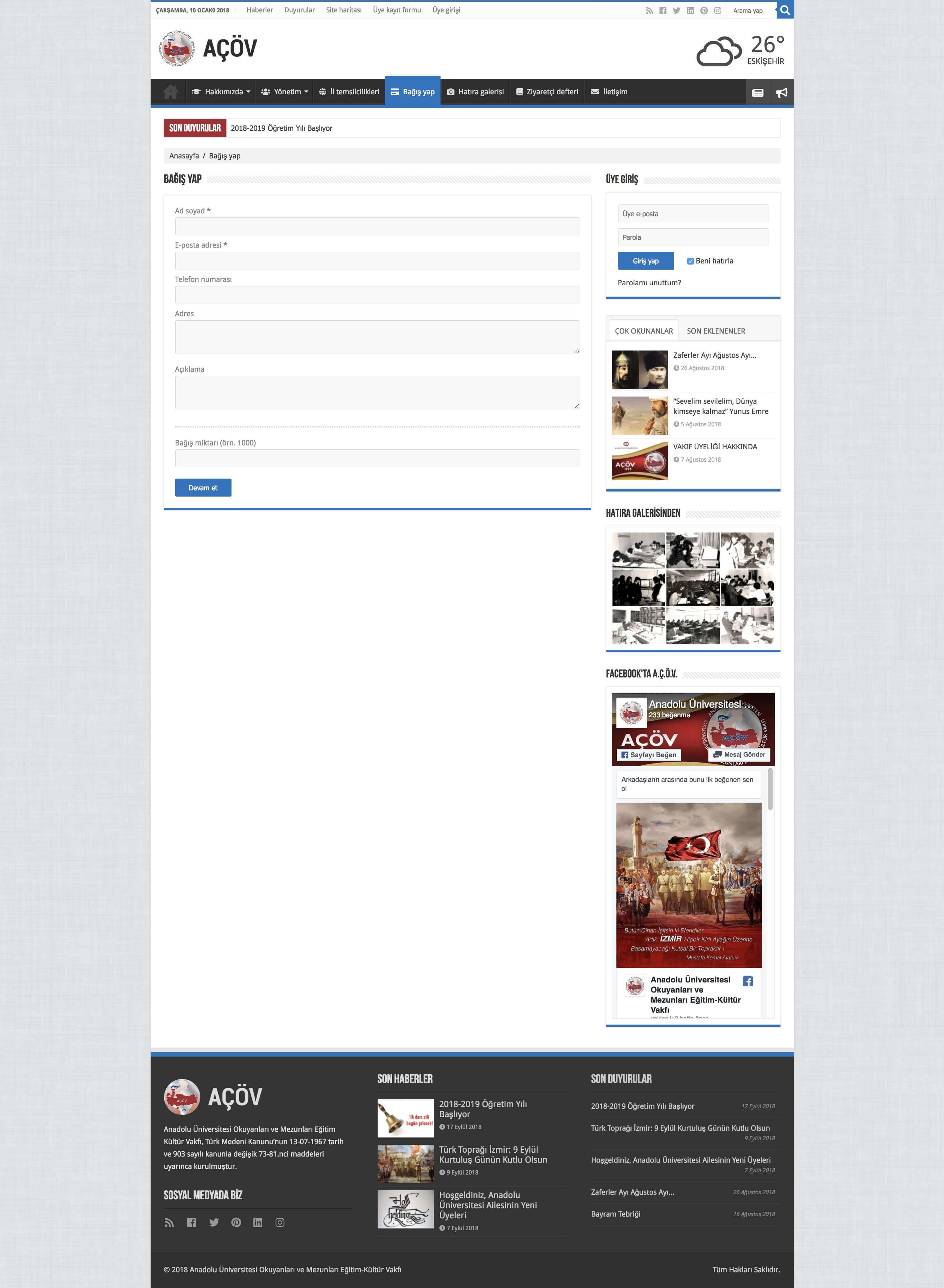 Dernek Sitesi Scripti Resimleri 1