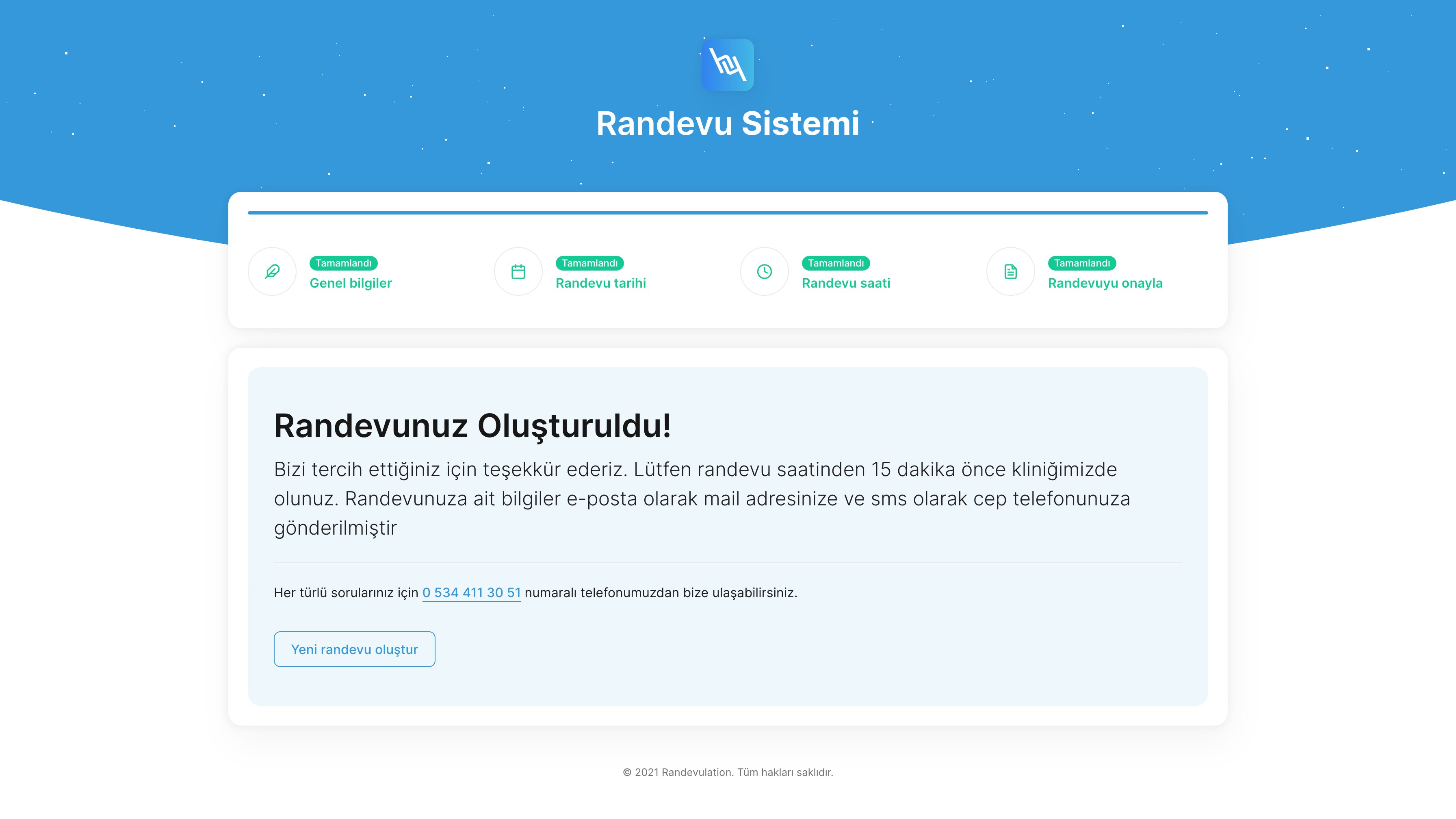 Php Online Randevu Takip Scripti (Hastane, Kuaför vb.) Resimleri 6