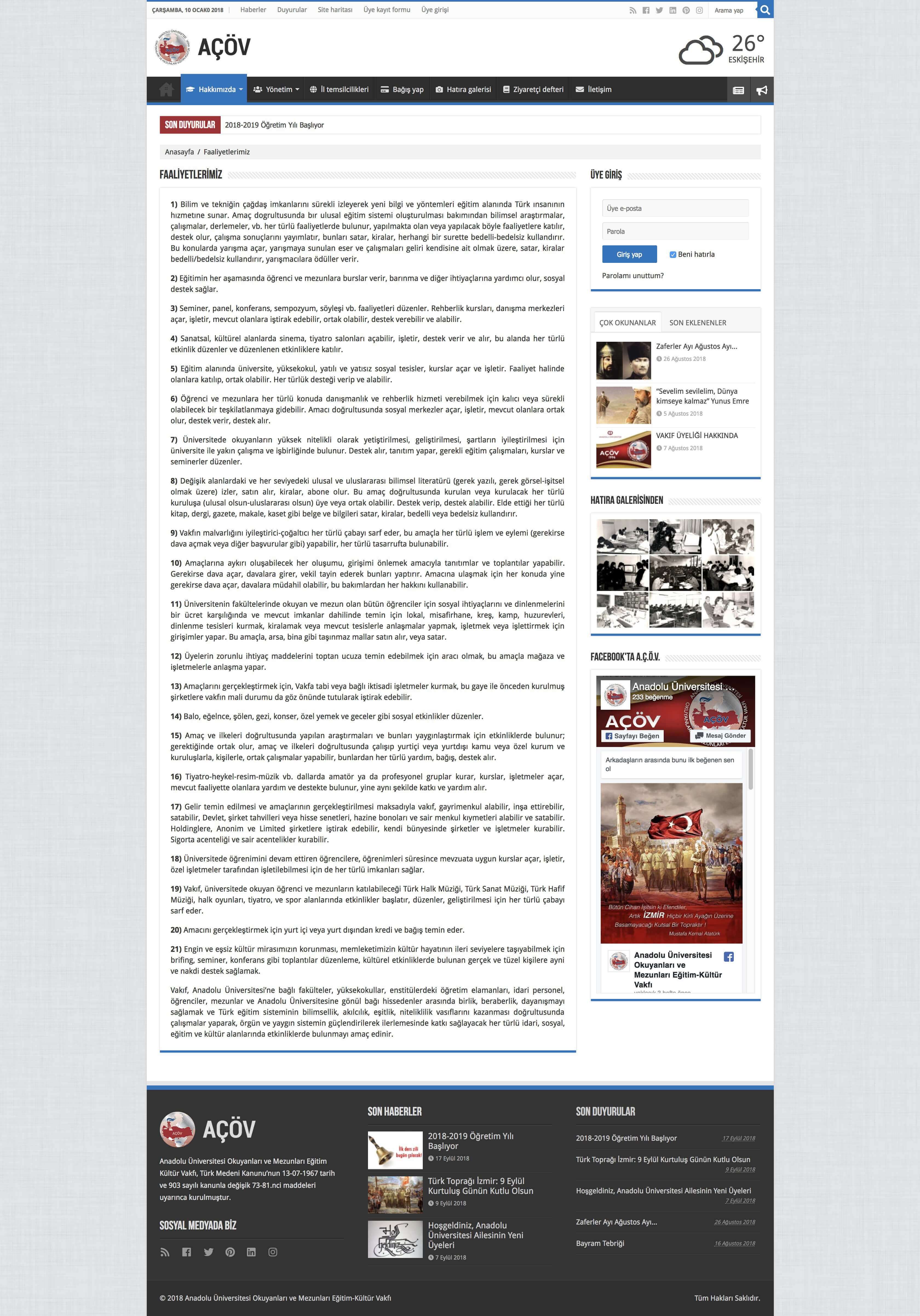 Dernek Sitesi Scripti Resimleri 7